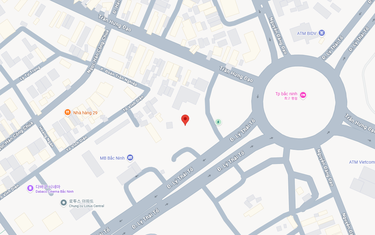 코이탱크 비나 베트남 법인 위치 지도